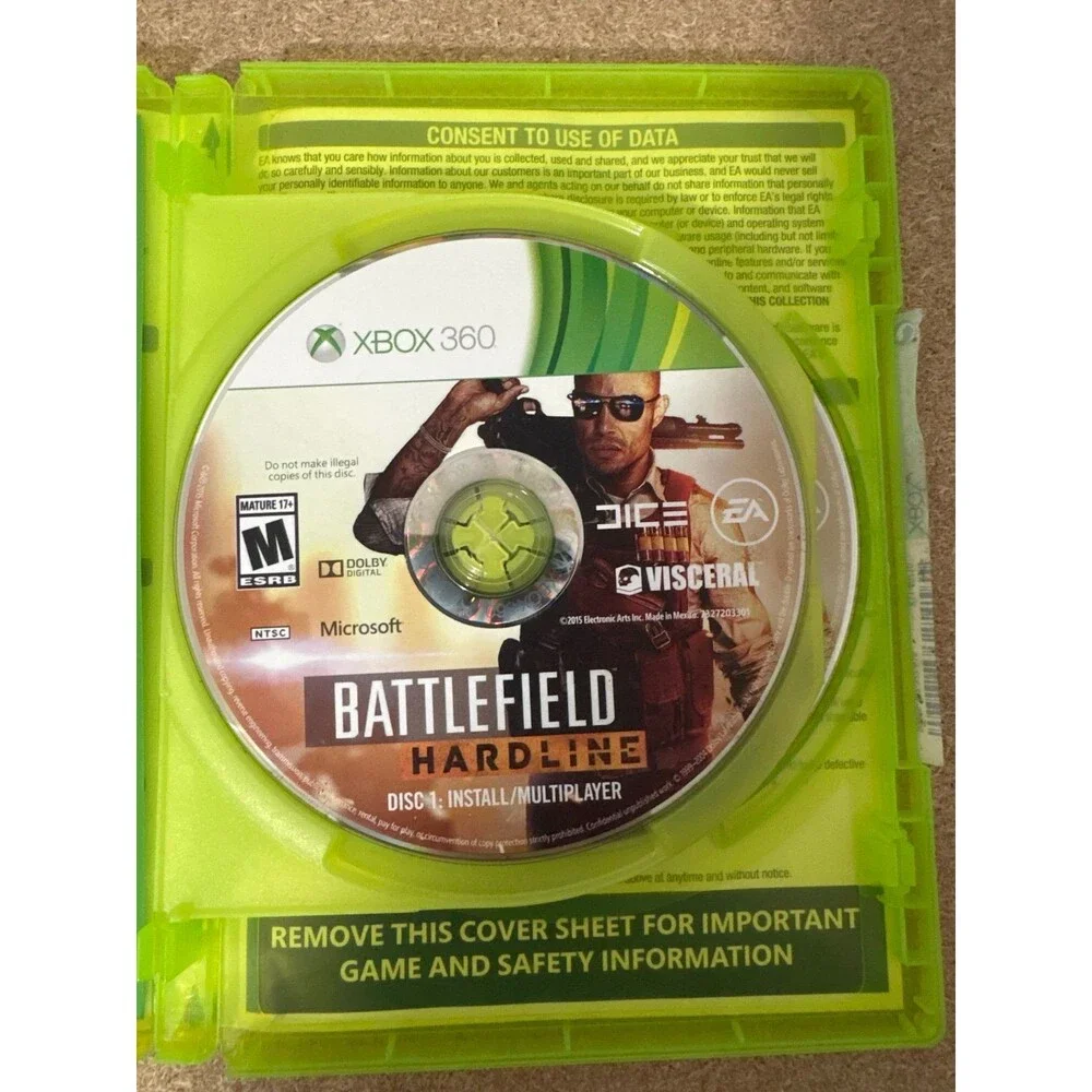 Battlefield Hardline Xbox 360